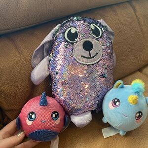 Squeezamals 2 and 1 shimeez